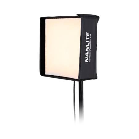 Nanlite PavoSlim 60B - zestaw, 3x panel LED, Bi-Color, CRI 95, TLCI 97, 2700-6500K, 72W_Panel z przodu z dyfuzorem_3